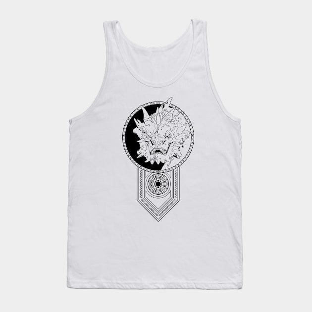 Dragon Tank Top by arxitrav